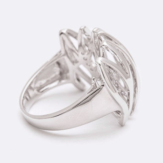 Glamorous Grille Ring