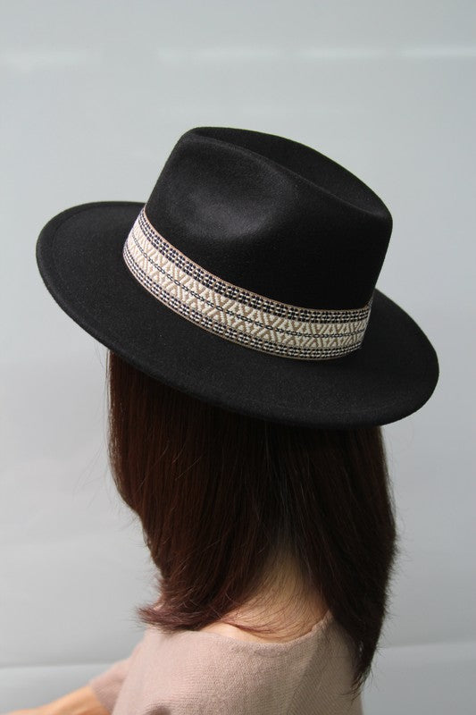 Boho Chic Fedora Hat