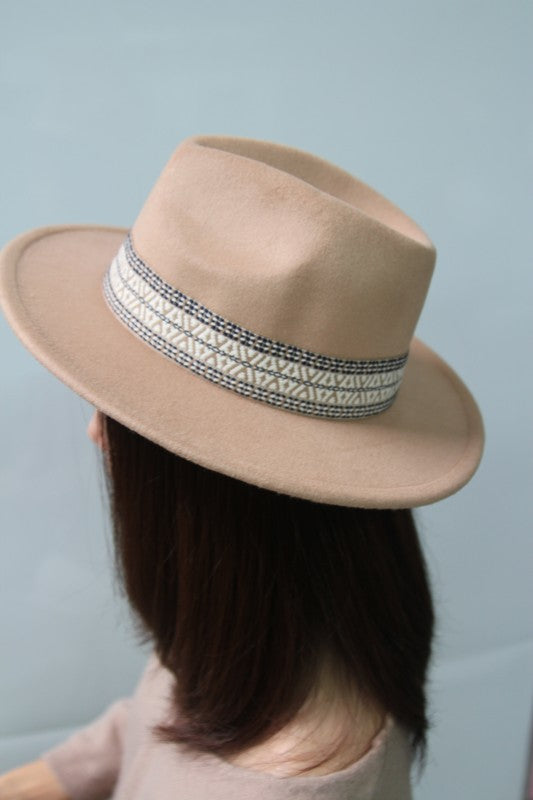 Boho Chic Fedora Hat