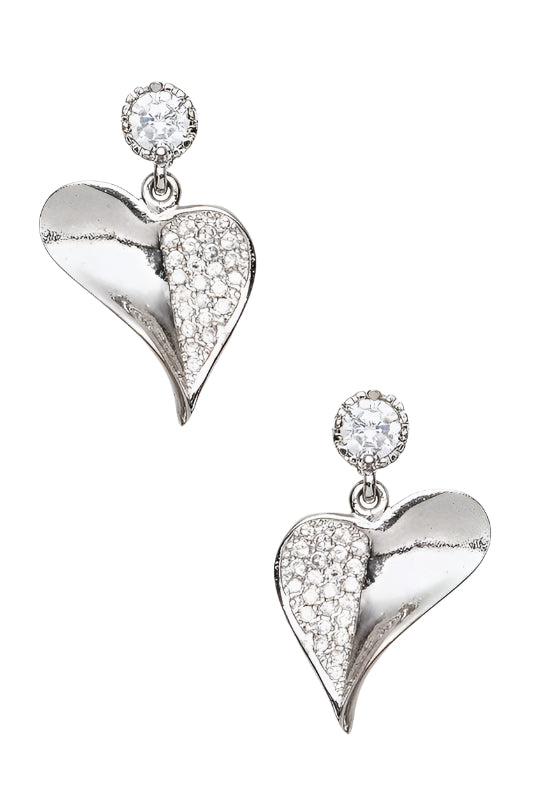 Luxe Heart & Shine Earrings