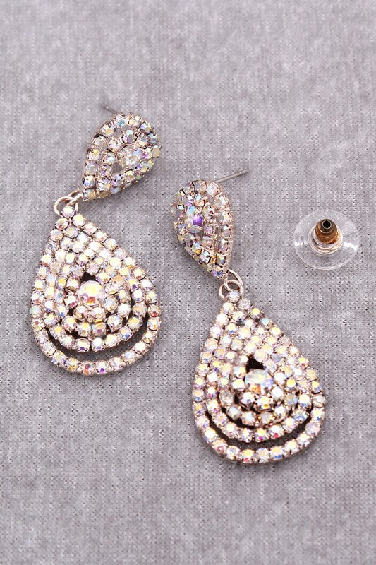 Vintage Tear Drop Earrings