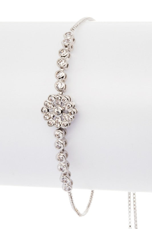 Dainty Bloom Bolo Bracelet