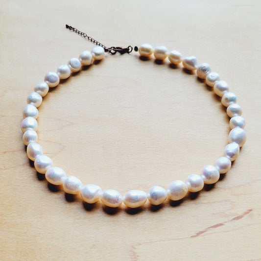 Celestial Freshwater Pearl Collar Necklace