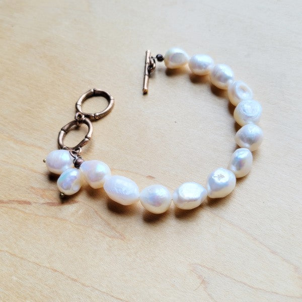 Celestial Freshwater Pearl Bracelet