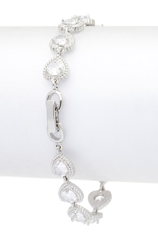 Love Locked Tennis Bracelet