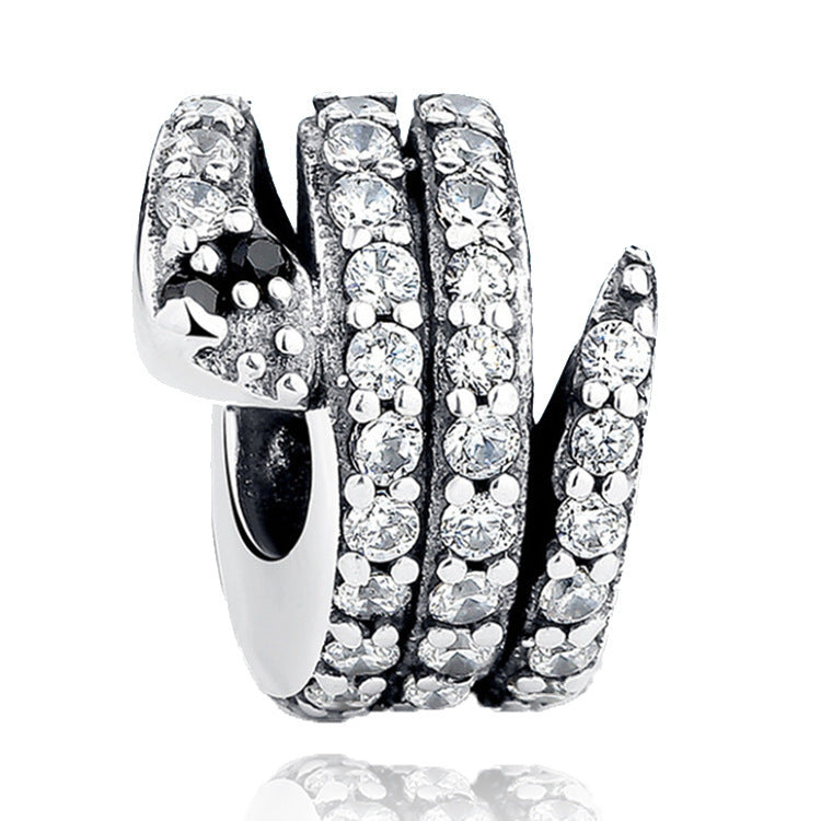 Serpent Charm in 925 Sterling