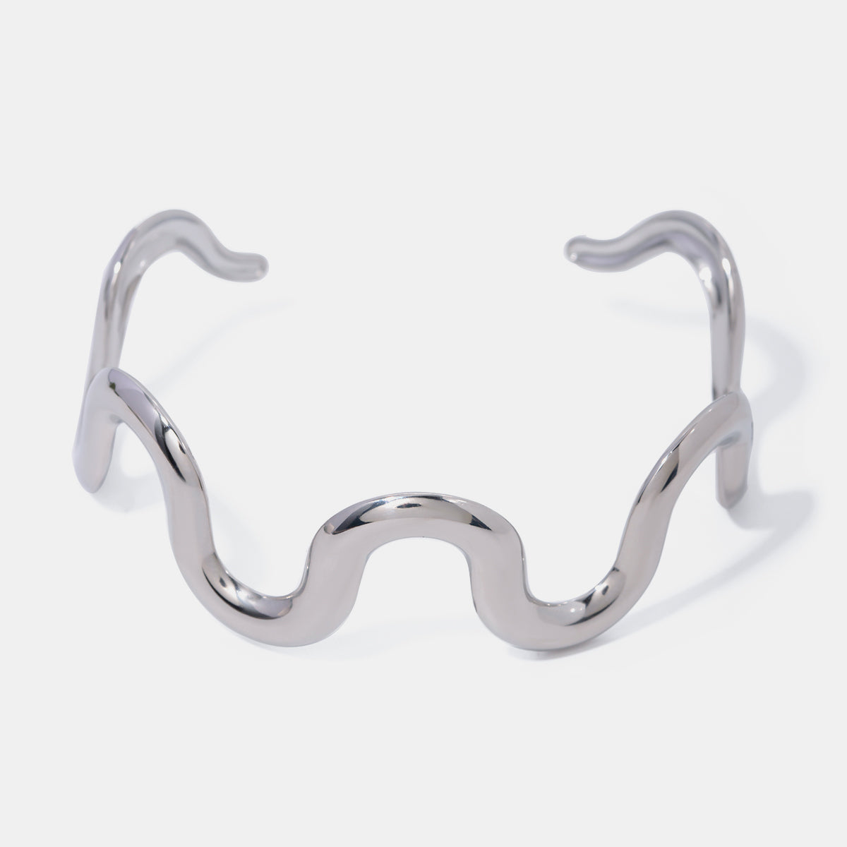 Wavelength Stainless Steel Bracelet