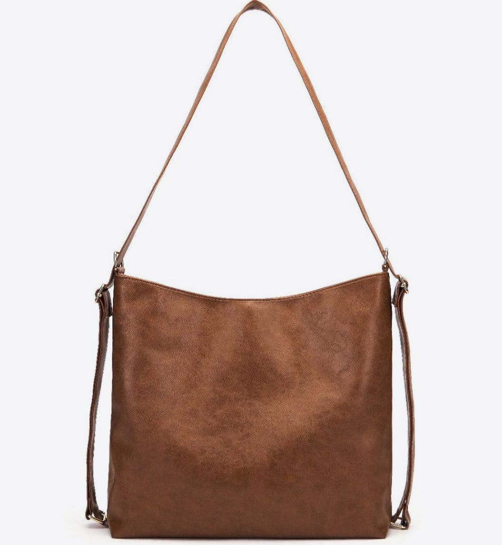 Charm & Dazzle Chocolate Crossbody Bag