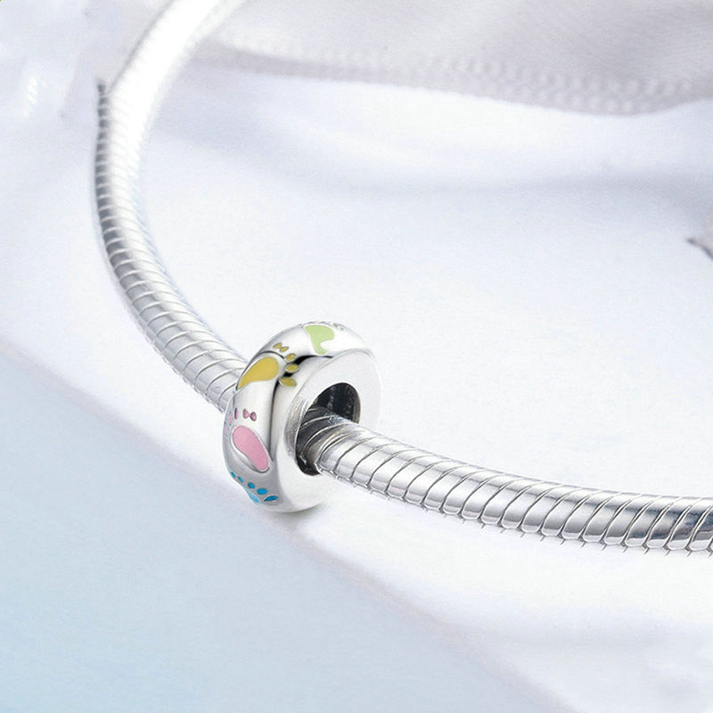 Baby Feet Charm Pendant