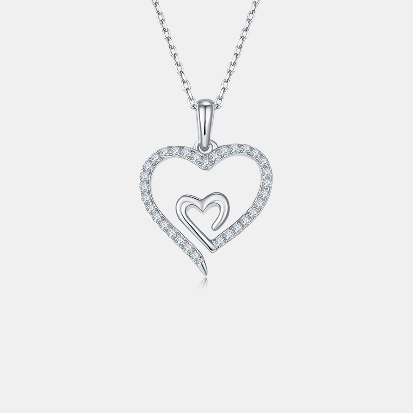 Heart to Heart Pendant Necklace