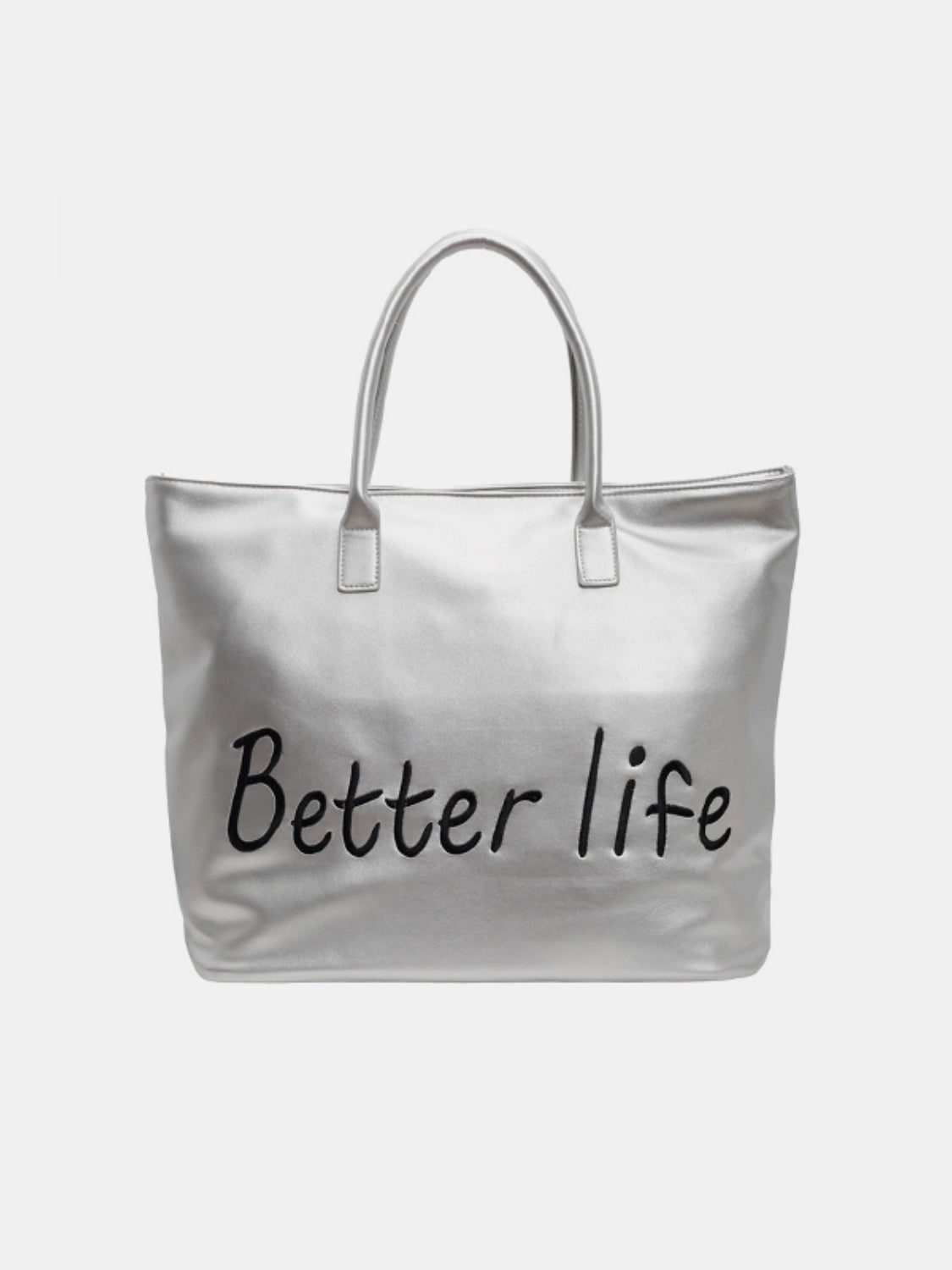 BETTER LIFE Leather Tote Bag