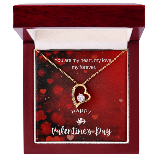 You Are My Heart Message Jewelry Card and Gift Box | Valentine's Day Card and Gift Box