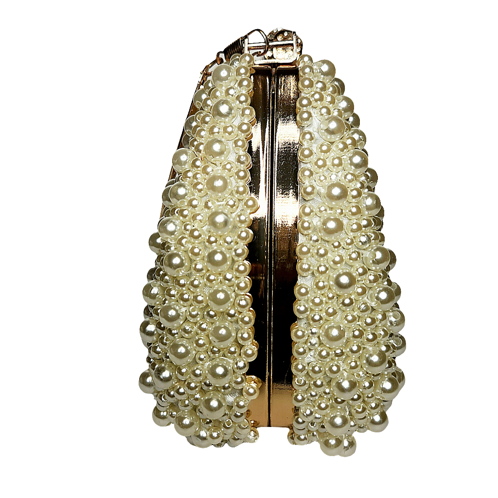 Pearl Affair Evening Clutch Bag