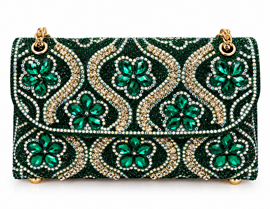 Jewel Crystal Evening Clutch