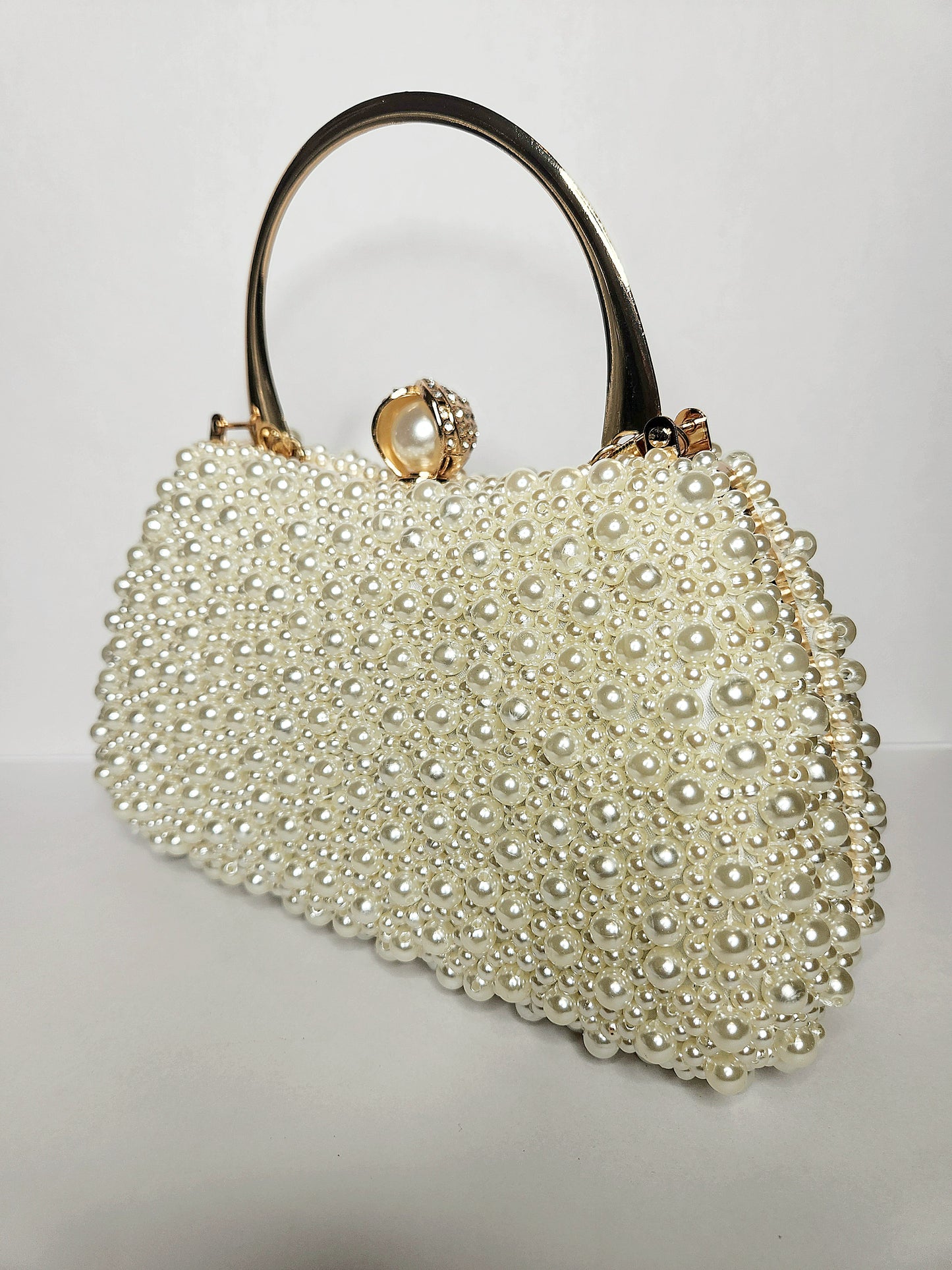 Pearl Affair Evening Clutch Bag