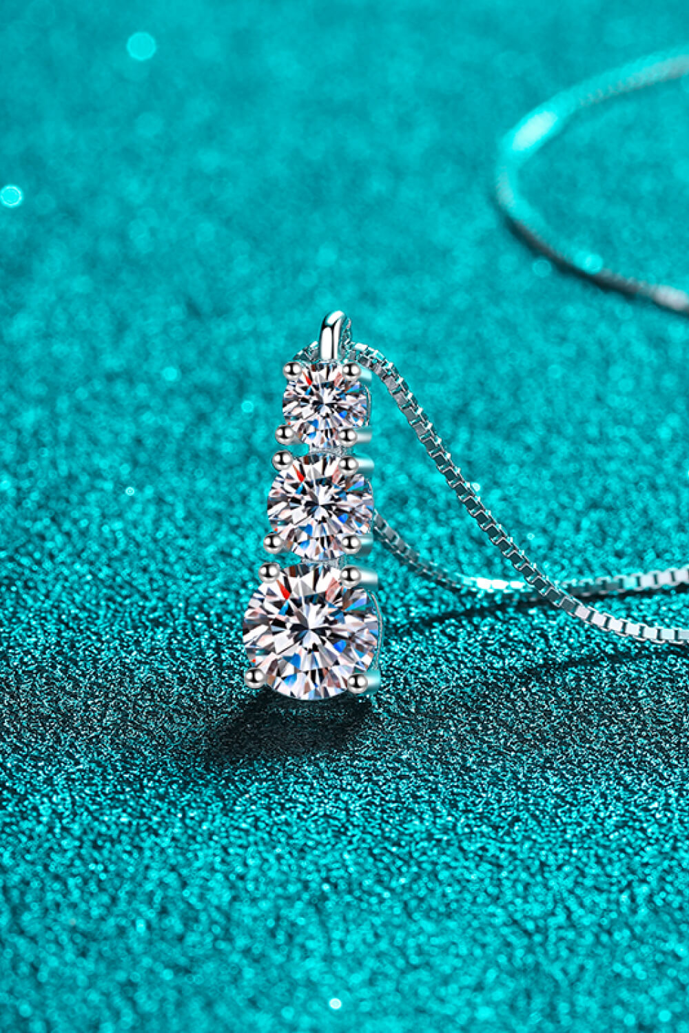 Eternal Charm Triple Pendant Necklace