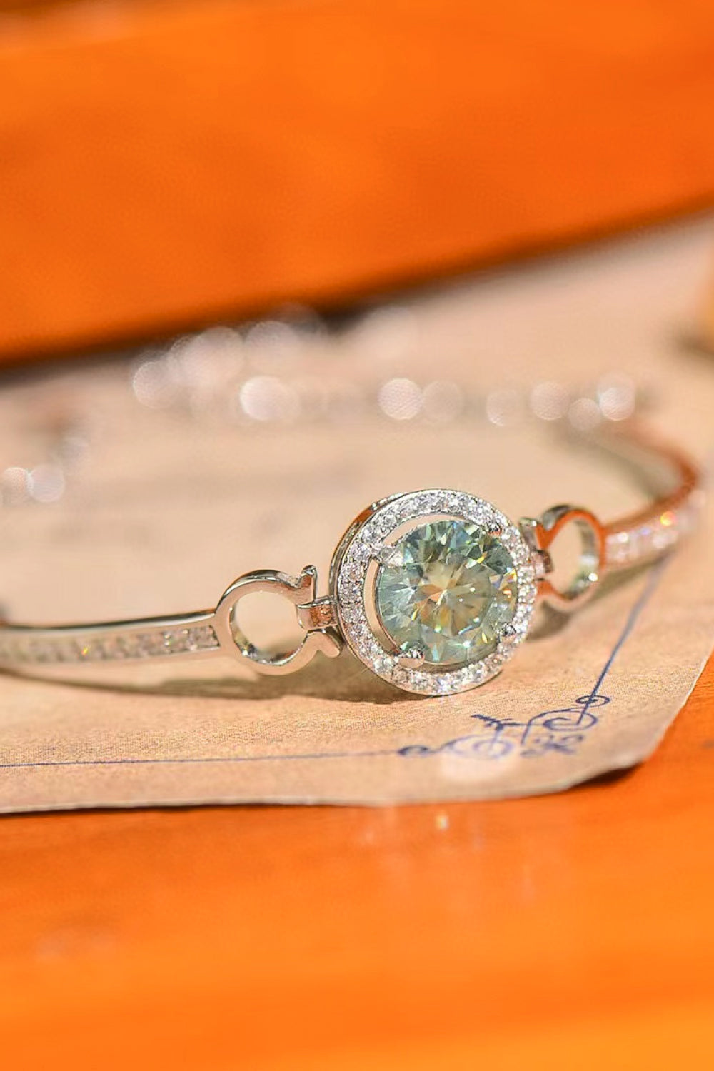 Mint to Be 2K Moissanite Bracelet