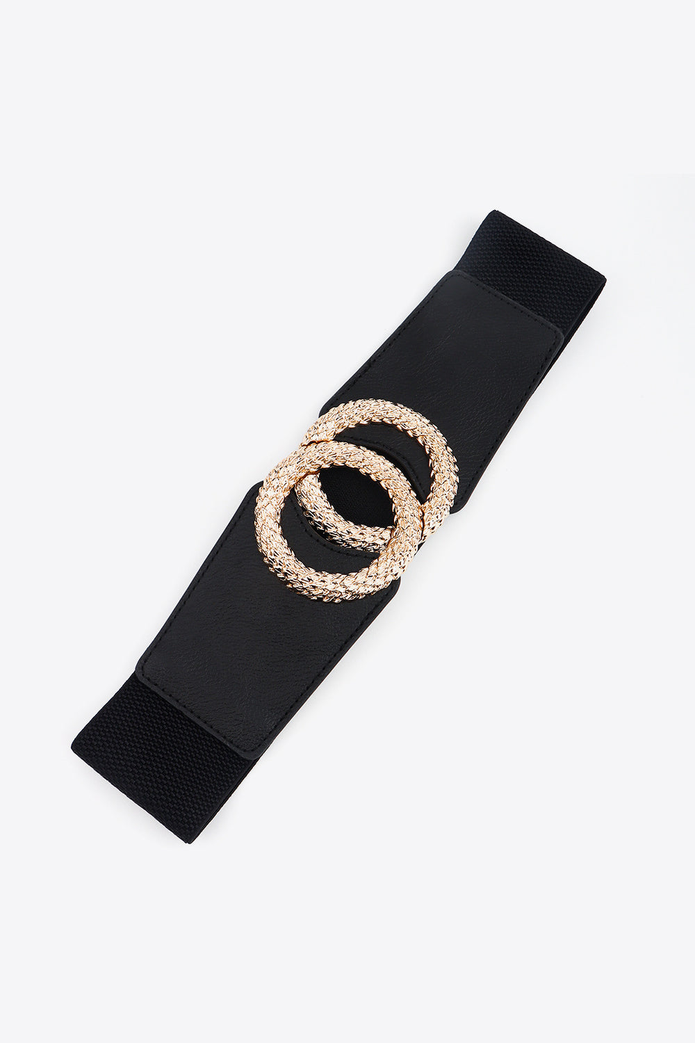 Bold Buckle Elastic Belt