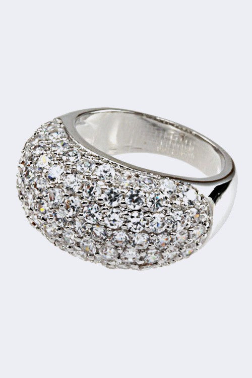 Cosmic Glow Fashion Cocktail Ring