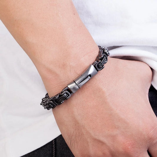 Emperor Bracelet in Titanium Steel