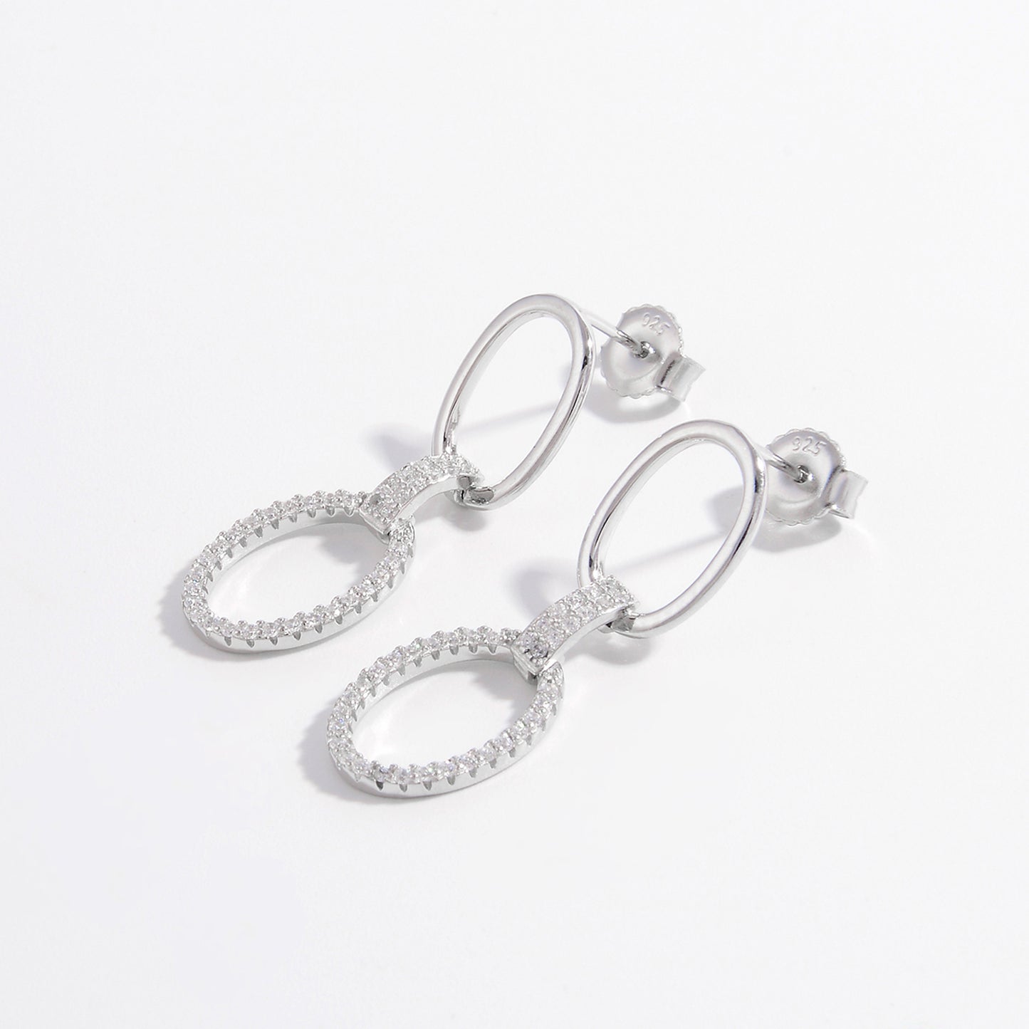 Zircon S925 Drop Earrings