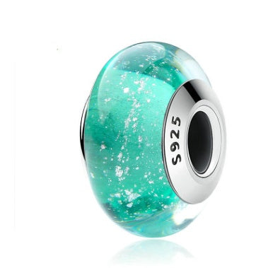 925 Sterling Silver Spacer Accessory Glass Beads