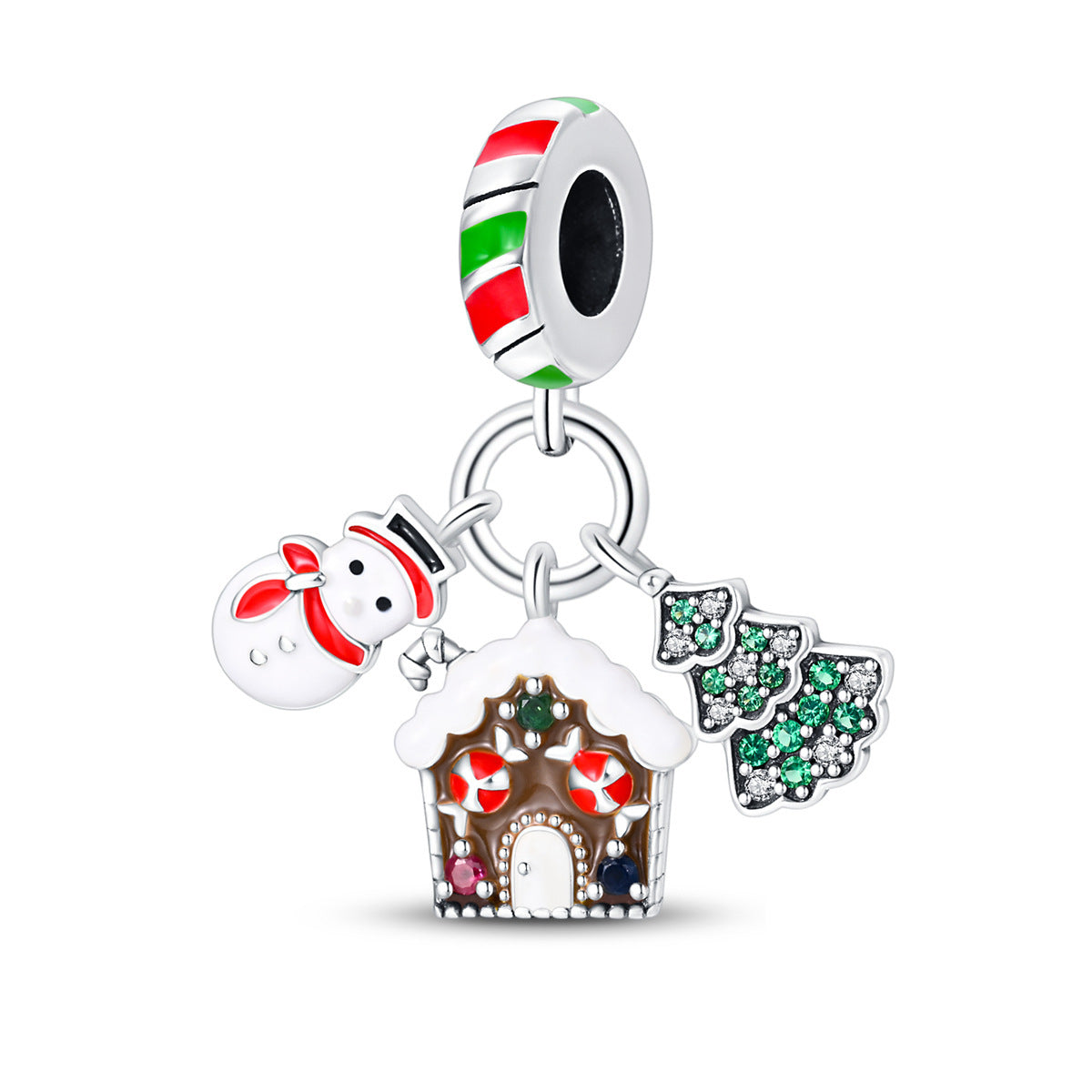 Holiday Cheer Charms 925 Silver European Style