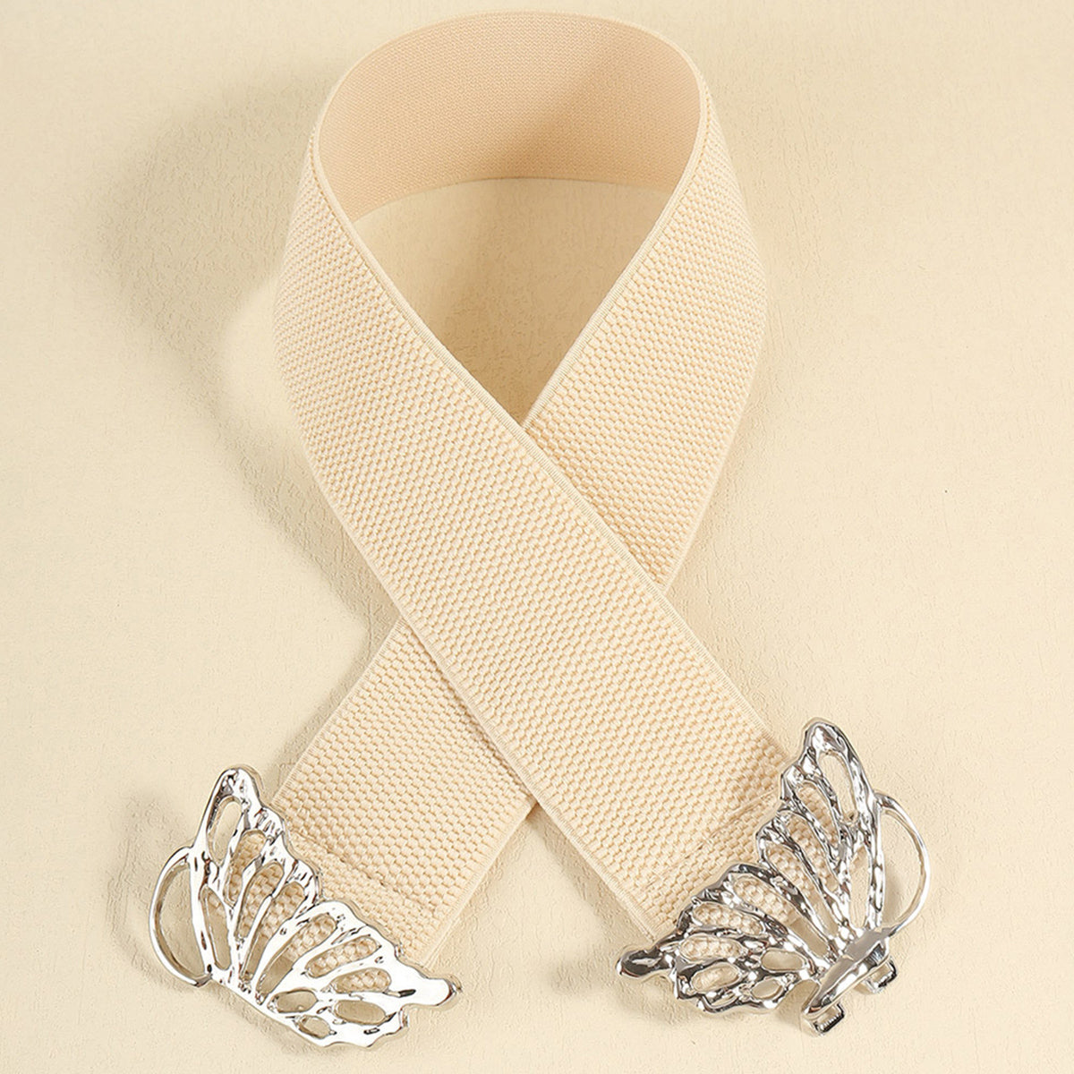 Mariposa Buckle Stretch Belt