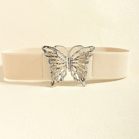 Mariposa Buckle Stretch Belt