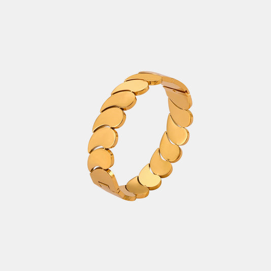 Big Adventures Gold Plated & Titanium Steel Bracelet
