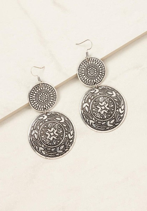 Vintage Boho Chic Drop Earrings