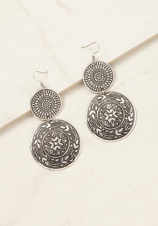 Vintage Boho Chic Drop Earrings