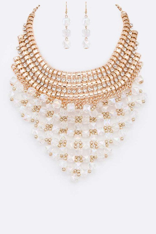 Rachel Bib Statement Necklace Set
