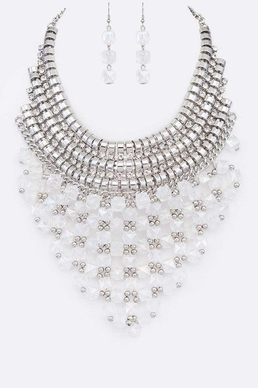 Rachel Bib Statement Necklace Set