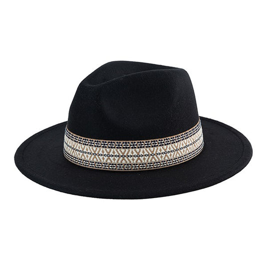 Boho Chic Fedora Hat