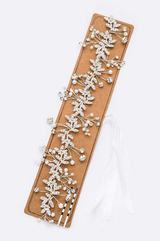 Infinite Crystal Gemstone Hairpiece