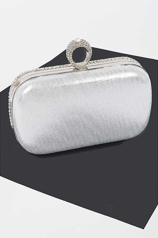 Fab Fringe & Rhinestone Convertible Clutch Bag