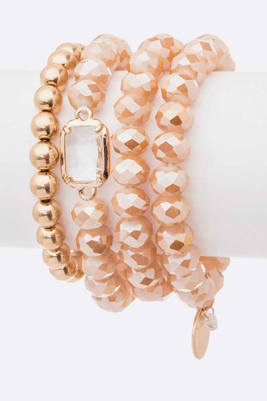 Charmed Mix Bead Bracelet Set