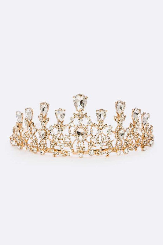 Enchanting Crystal Halo Tiara