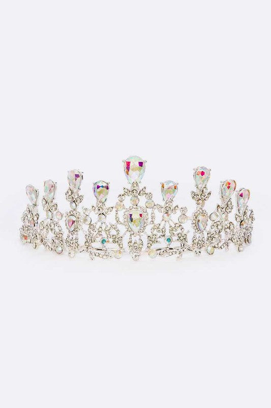 Enchanting Crystal Halo Tiara