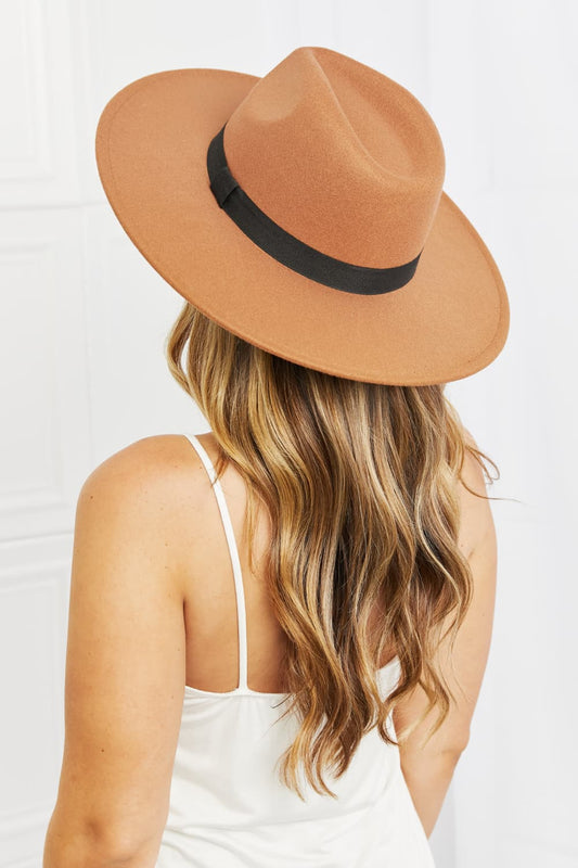 Khaki Crush Fedora Hat