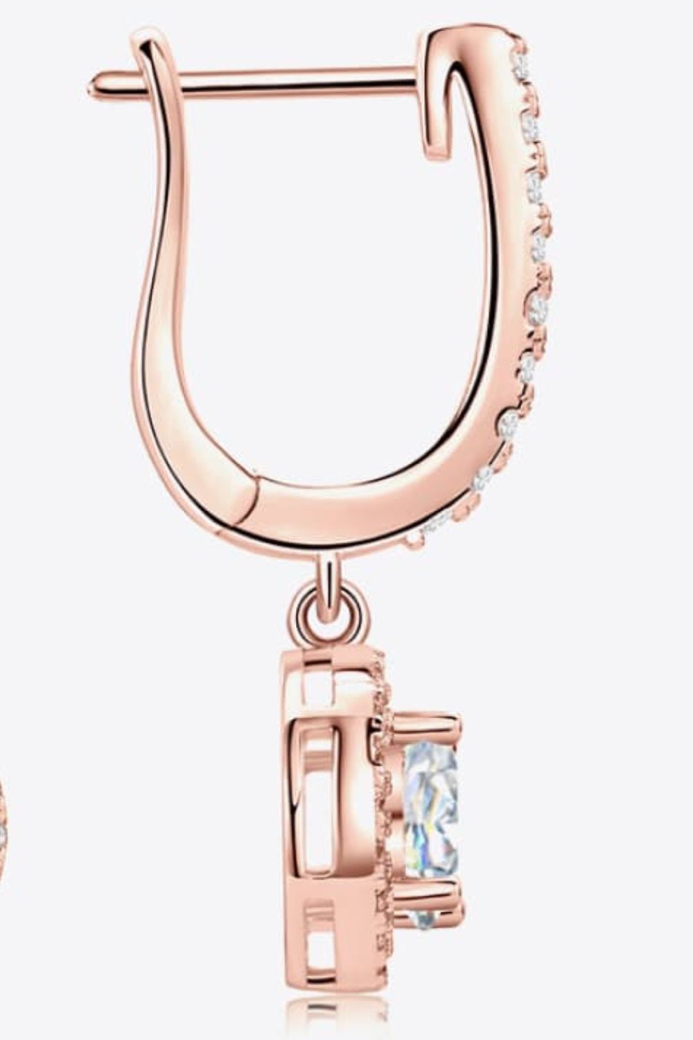 2 Carat Drip Moissanite Earrings