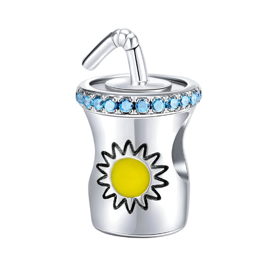 Cold Drink Charm in  S925 sterling silver