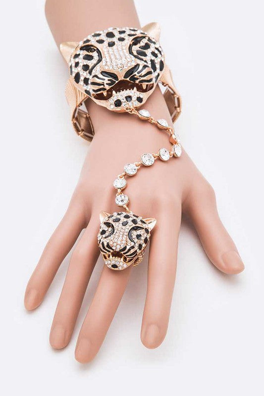 Spotted Cheetah Iconic Ring & Bracelet