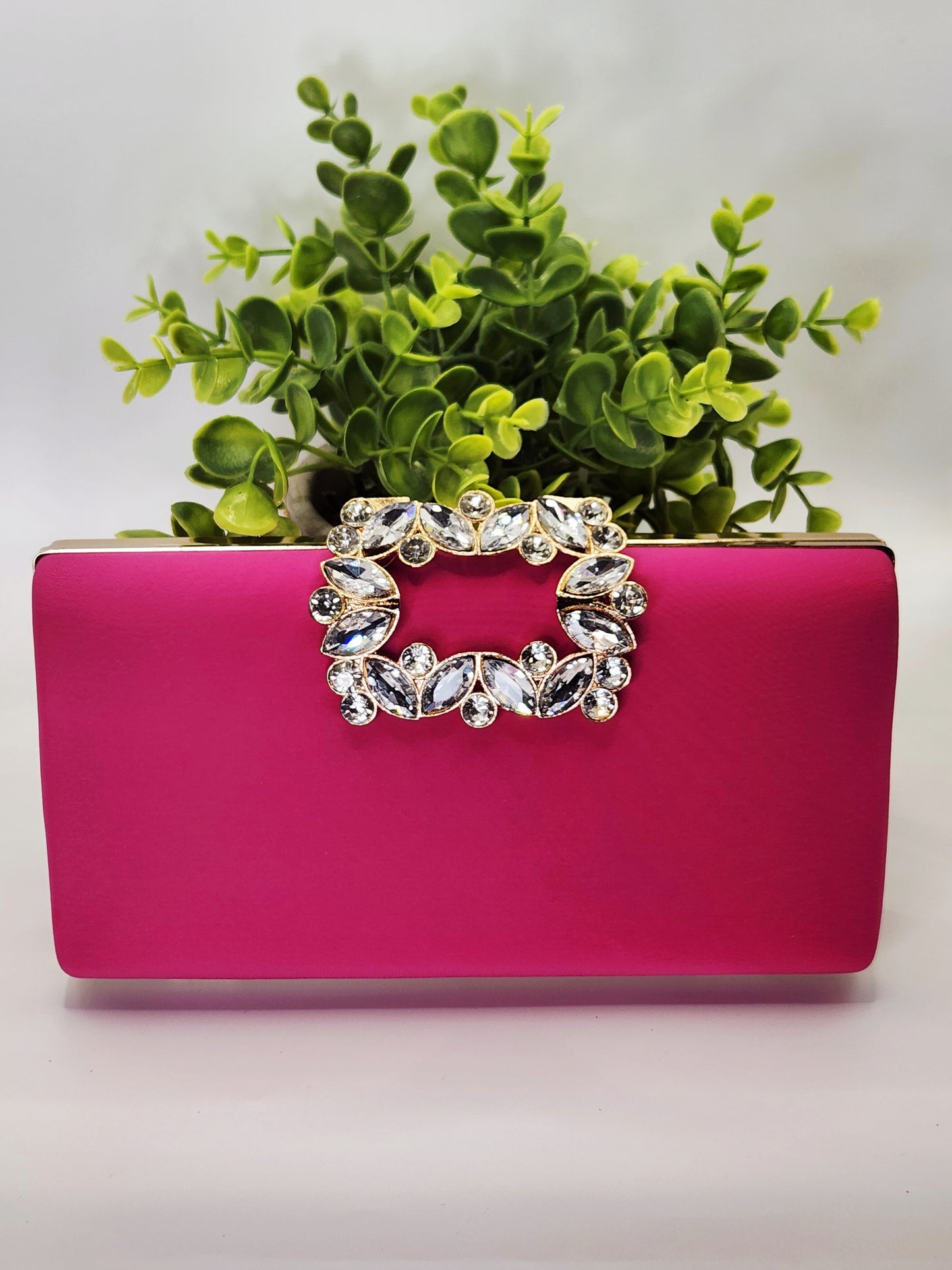 Empress Clutch with Crystal Accent
