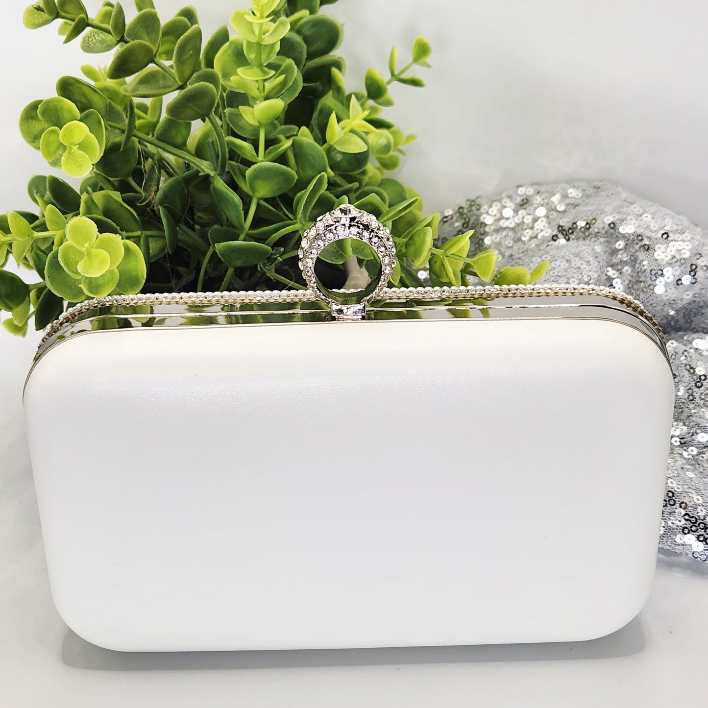 “I Do” Pearl Bridal Clutch – Wedding Clutch for Brides