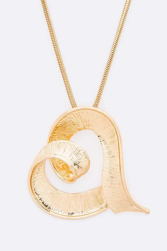 Artisan Heart Necklace Set