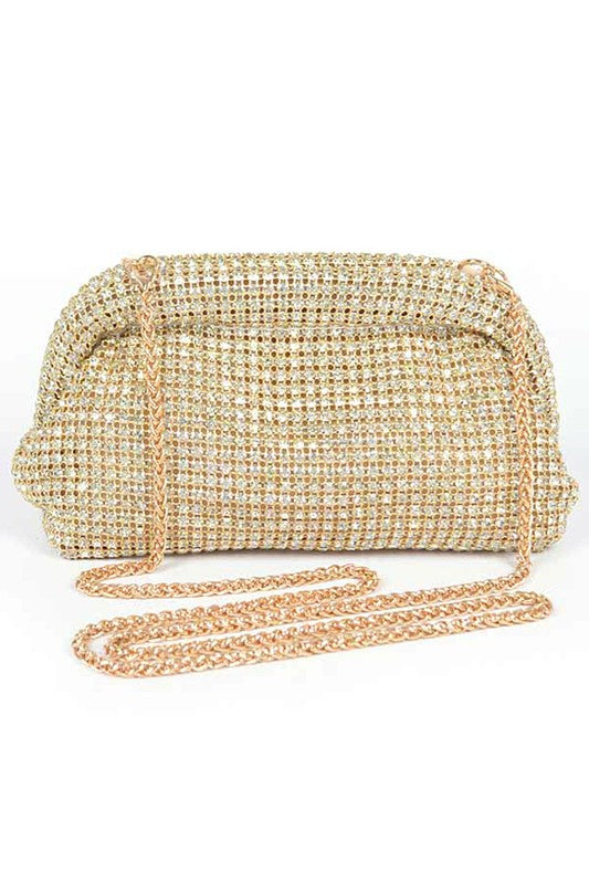 Soft Rhinestone Essence Bag