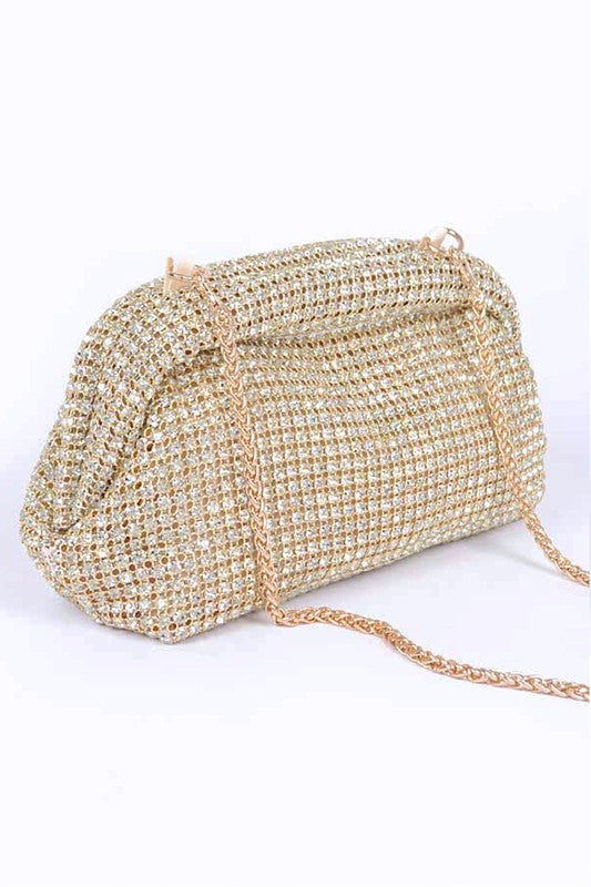Soft Rhinestone Essence Bag