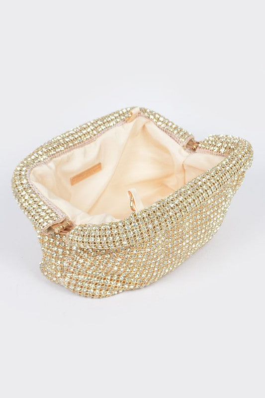 Soft Rhinestone Essence Bag